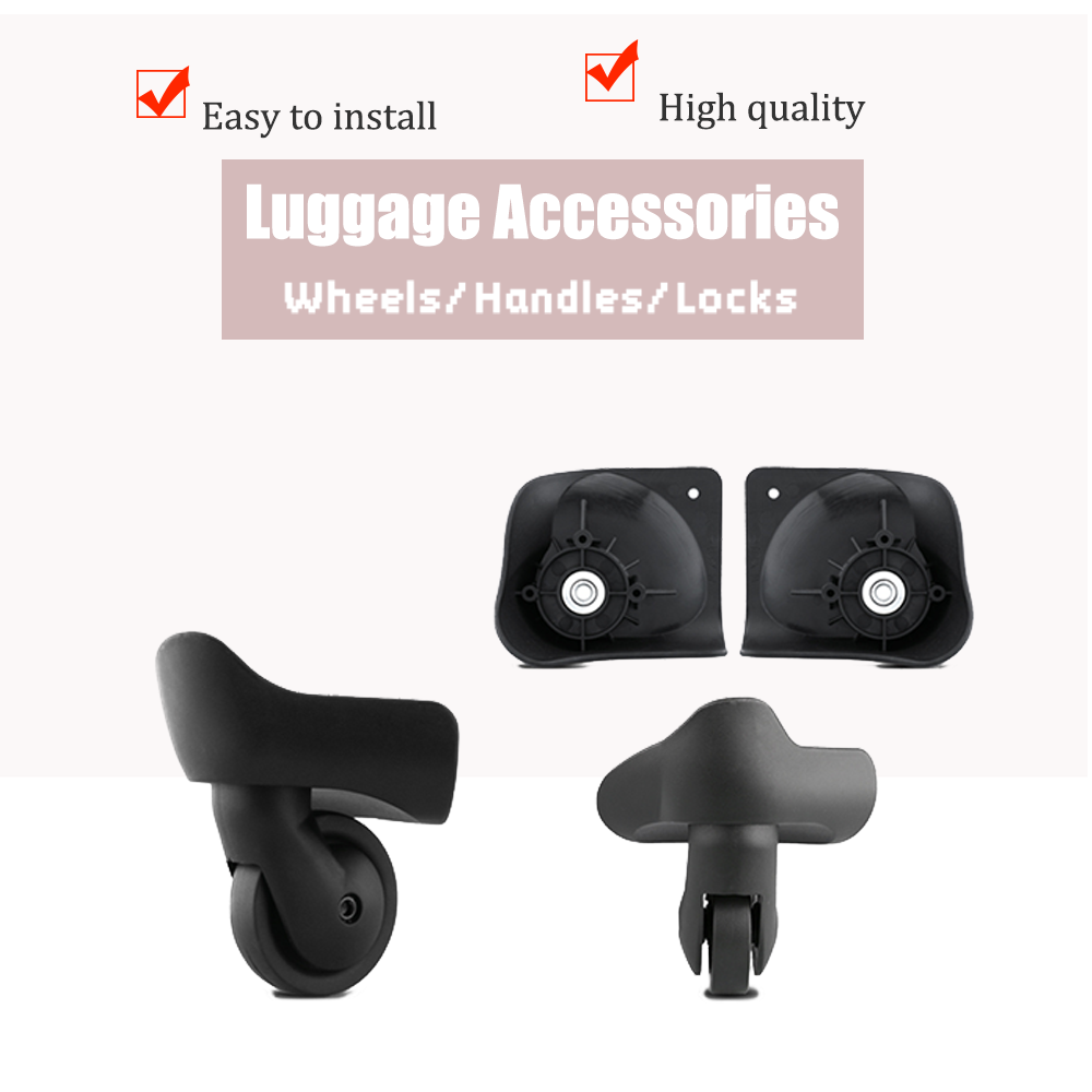 Silent Replacement Luggage Wheels - Roda Pengganti W318 untuk Koper Cangkang