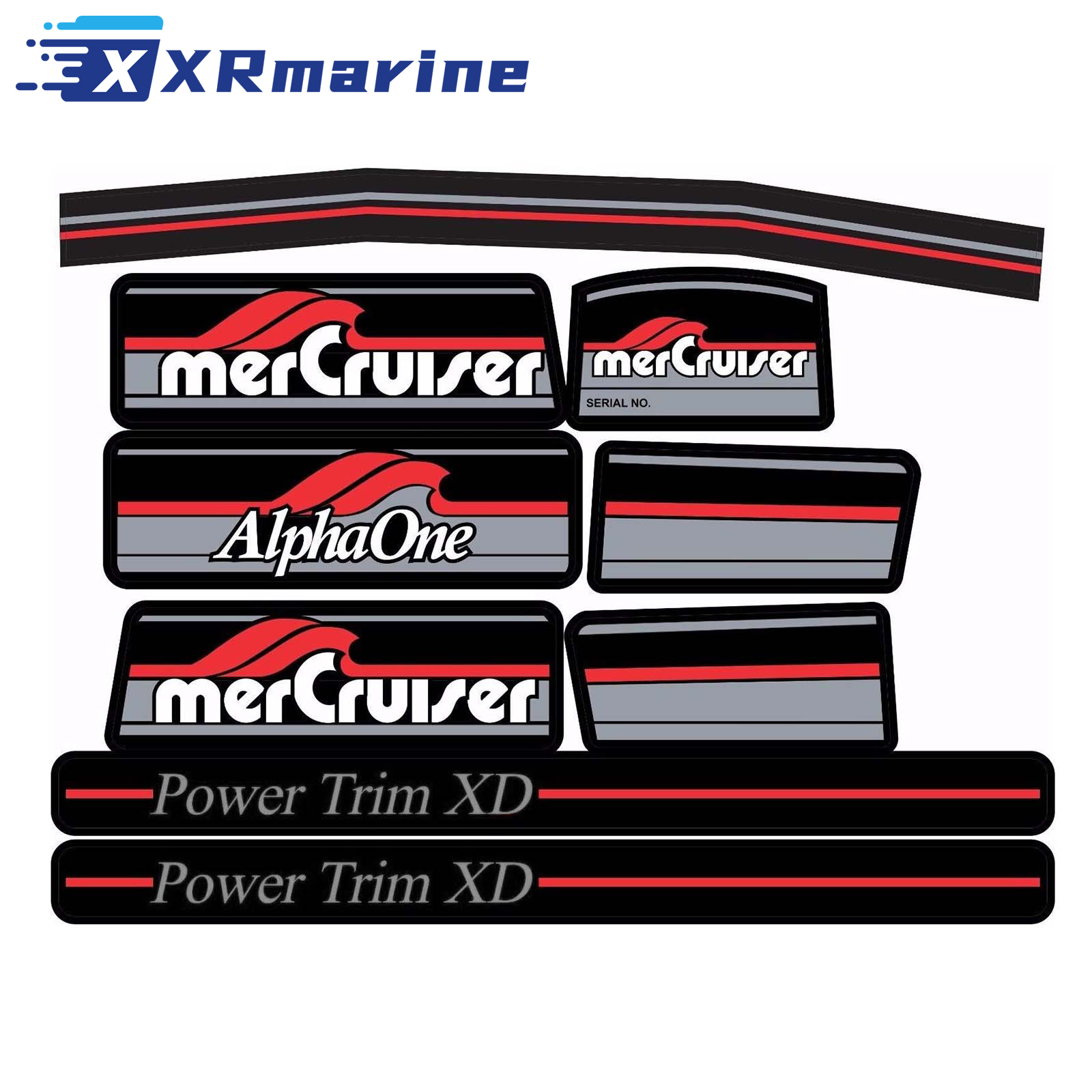 Handbags - W/merah Ram Set stiker Decal 3906