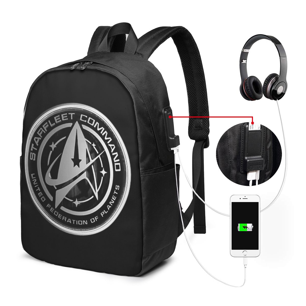 Travel Bags - Tas Ransel Seri TV Fiksi Ilmiah