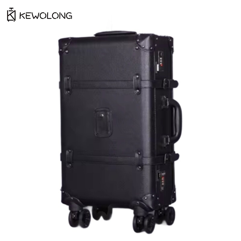 Retro Vintage Trunk Suitcase - Set Koper Vintage 20 24 -