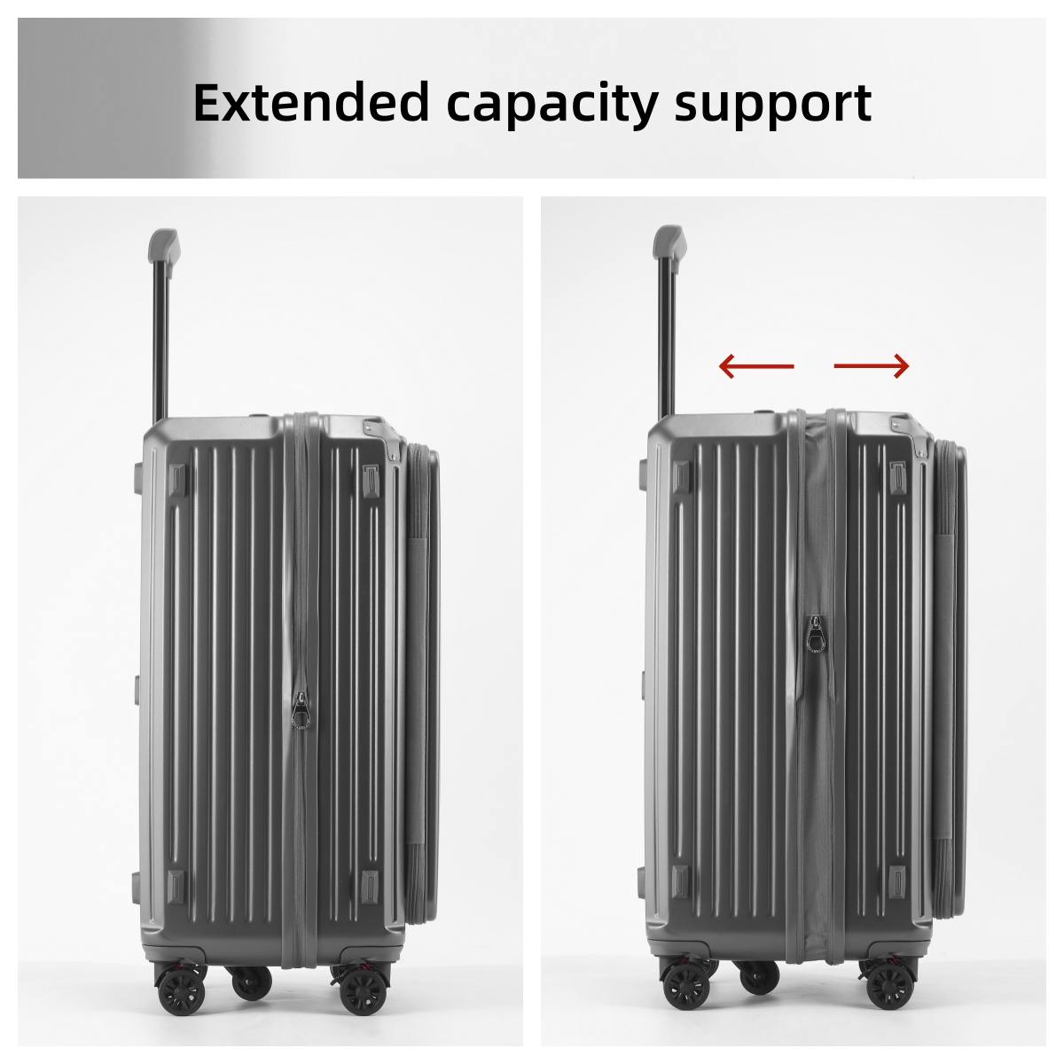    Koper Berkapasitas Besar y - Expandable Hard Shell Luggage Set ulasan dan harga