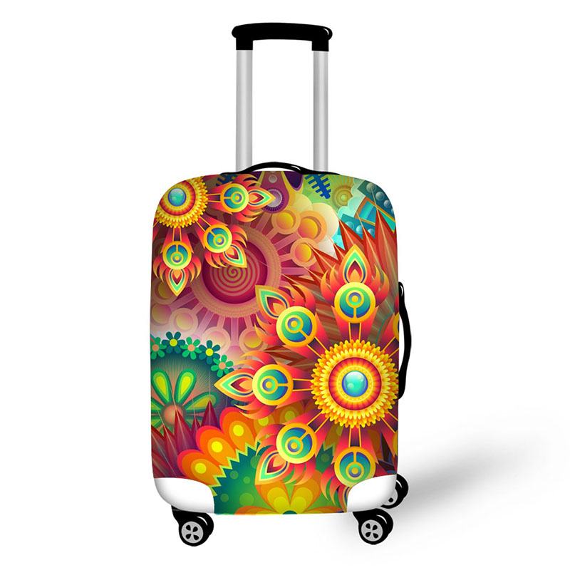 Pelindung koper desain abstrak - Waterproof Suitcase Cover Protector ulasan dan harga