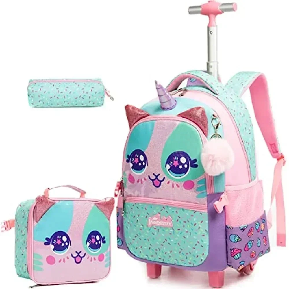 Ransel bergulir untuk perempua - Foldable Rolling Luggage Bag ulasan dan harga