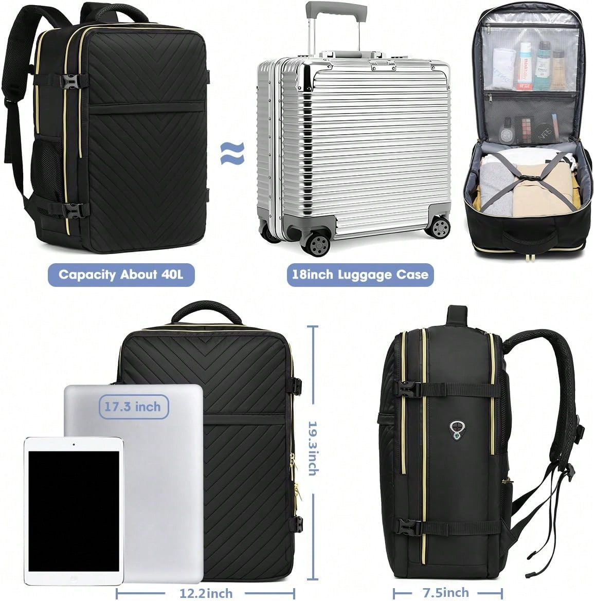 Ransel Perjalanan Besar - Tas  - Luggage ulasan dan harga