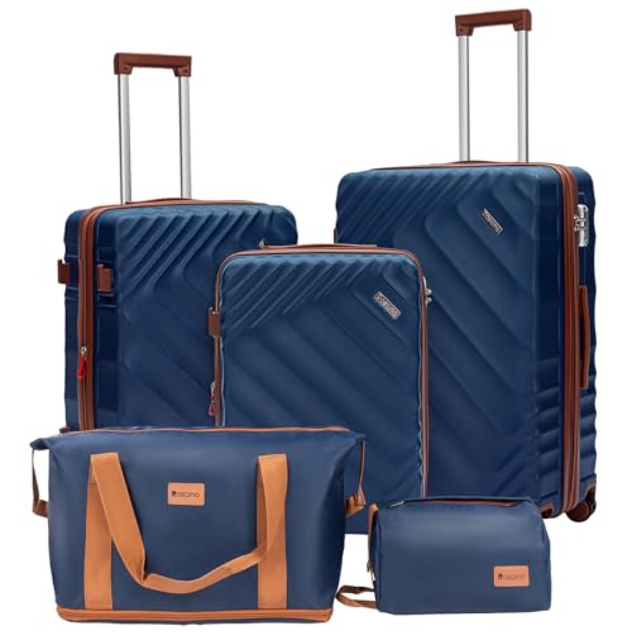 Set Koper dengan Cangkang Kera - Expandable Hard Shell Luggage Set ulasan dan harga