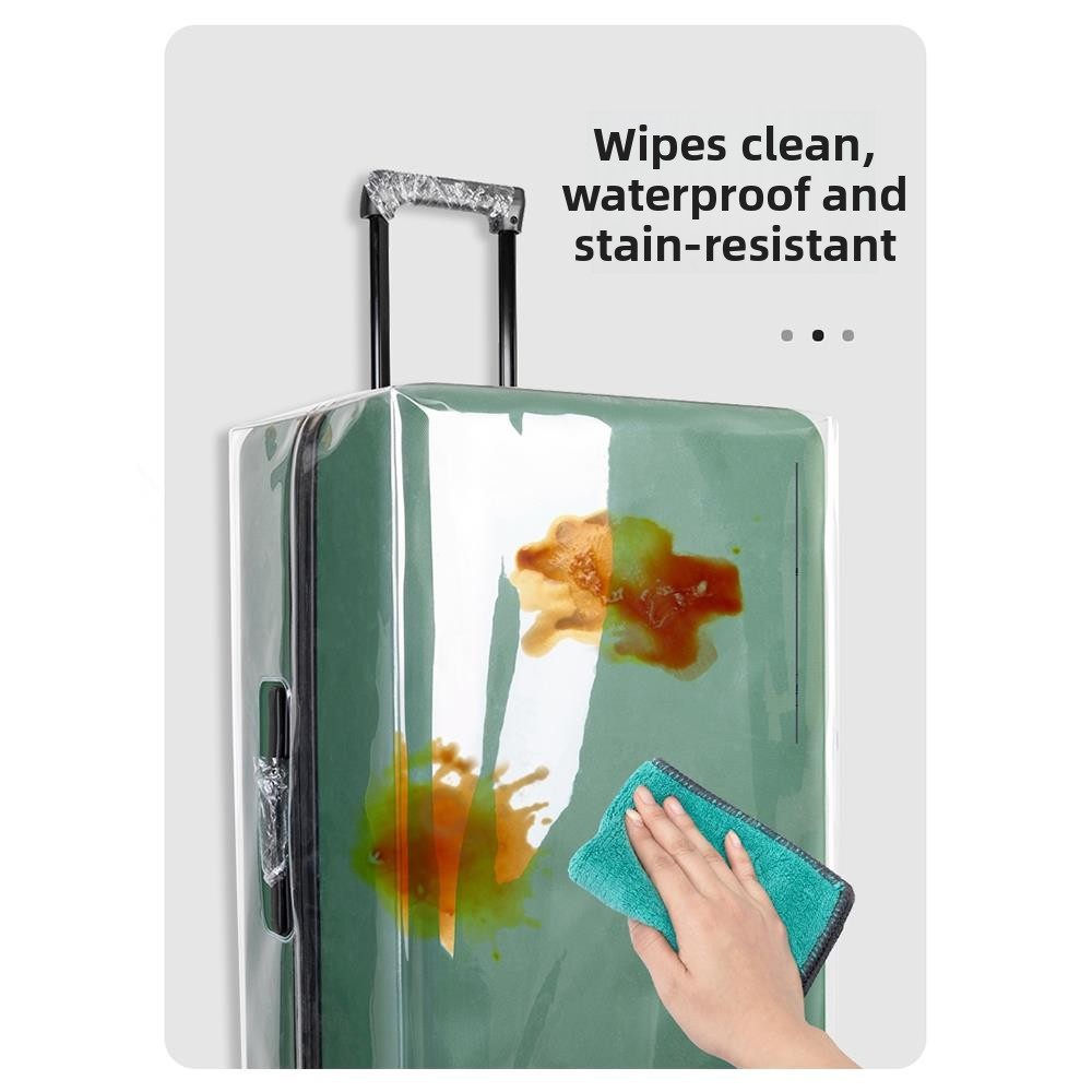 Penutup Pelindung Transparan u - Luggage Protective Cover Transparent ulasan dan harga