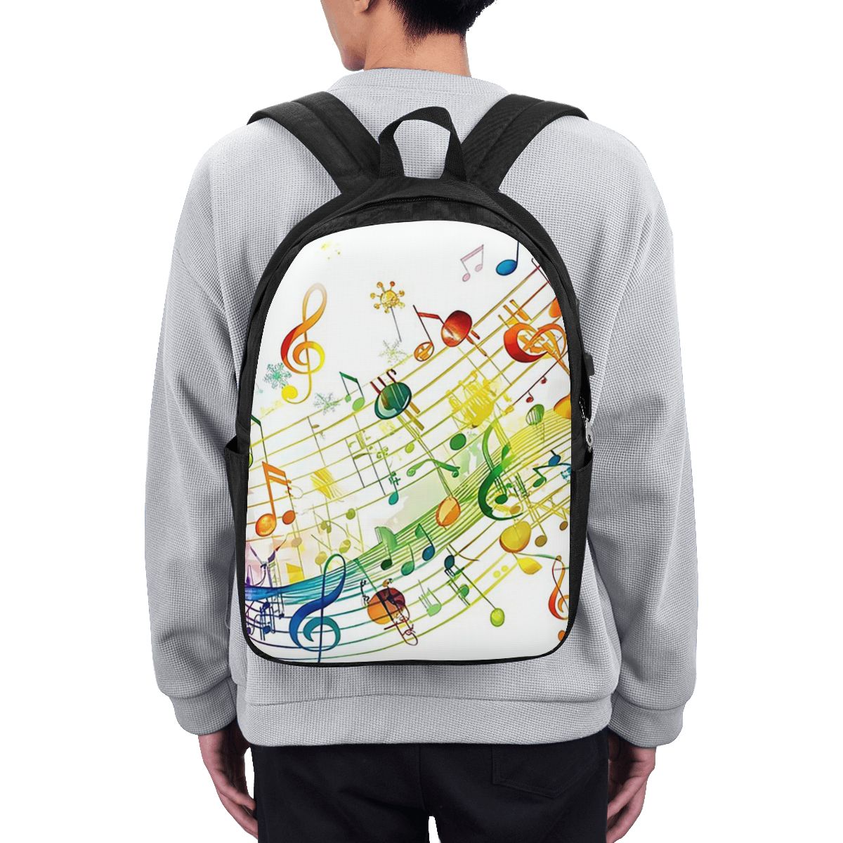 Tas Ransel Kunci Piano Abstrak - Travel Bags ulasan dan harga