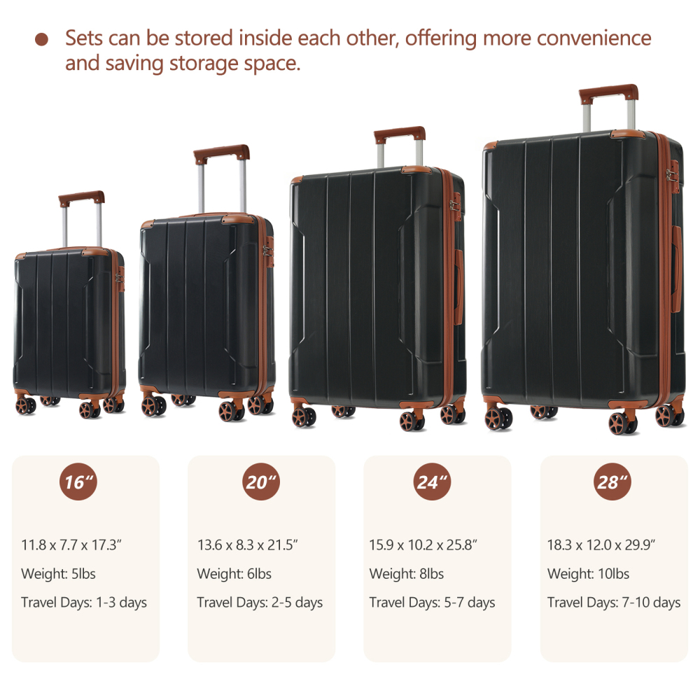 Set Koper Hardshell 6 Buah, Ko - Expandable Hard Shell Luggage Set ulasan dan harga