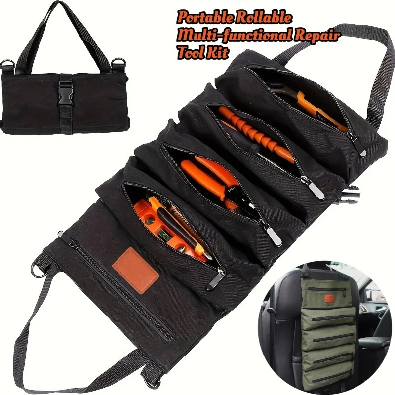 1 Buah Tas Alat Gulung Kanvas  - Foldable Rolling Luggage Bag ulasan dan harga