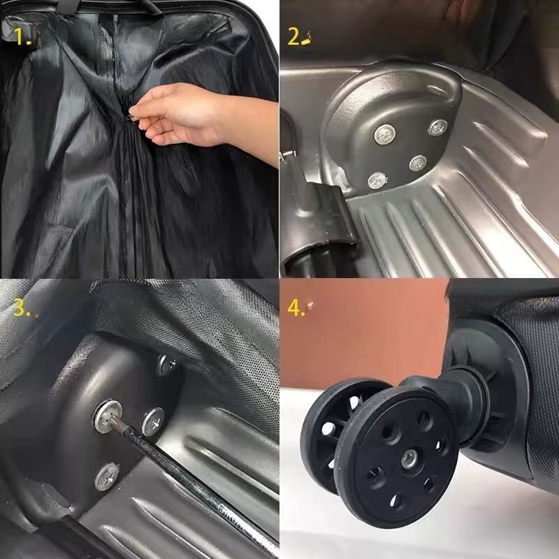 Roda Bagasi untuk Aksesori Sam - Silent Replacement Luggage Wheels ulasan dan harga