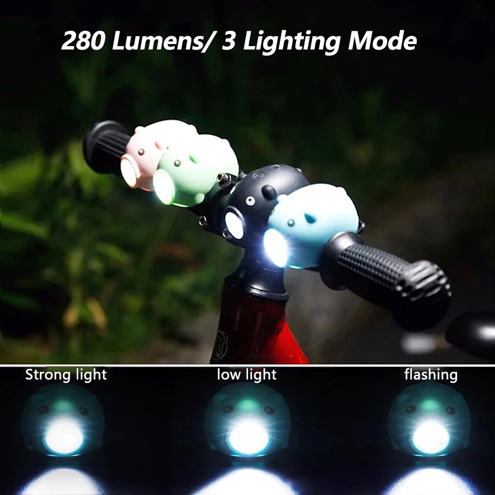 Lampu Depan Sepeda Bentuk Babi - Kids Ride On Suitcase Scooter ulasan dan harga