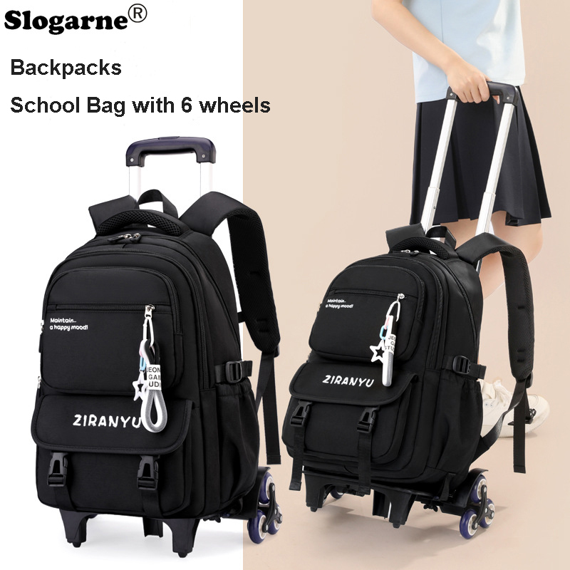 Tas Ransel Troli Anak Sekolah  - Foldable Rolling Luggage Bag ulasan dan harga
