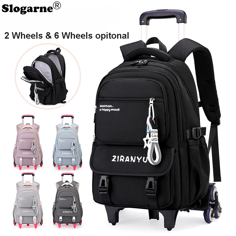 Tas Ransel Troli Anak Sekolah  - Foldable Rolling Luggage Bag ulasan dan harga