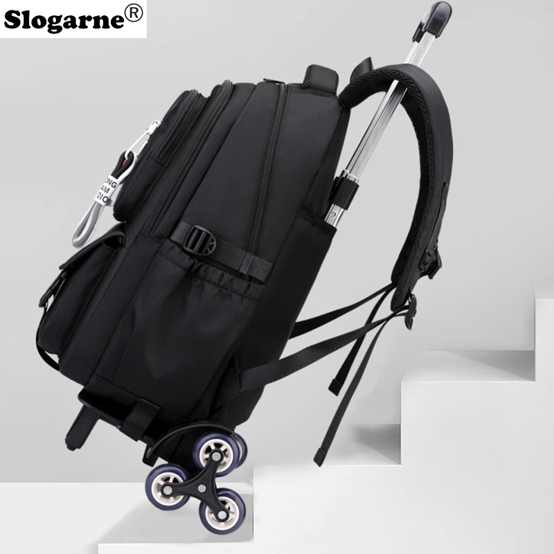 Tas Ransel Troli Anak Sekolah  - Foldable Rolling Luggage Bag ulasan dan harga