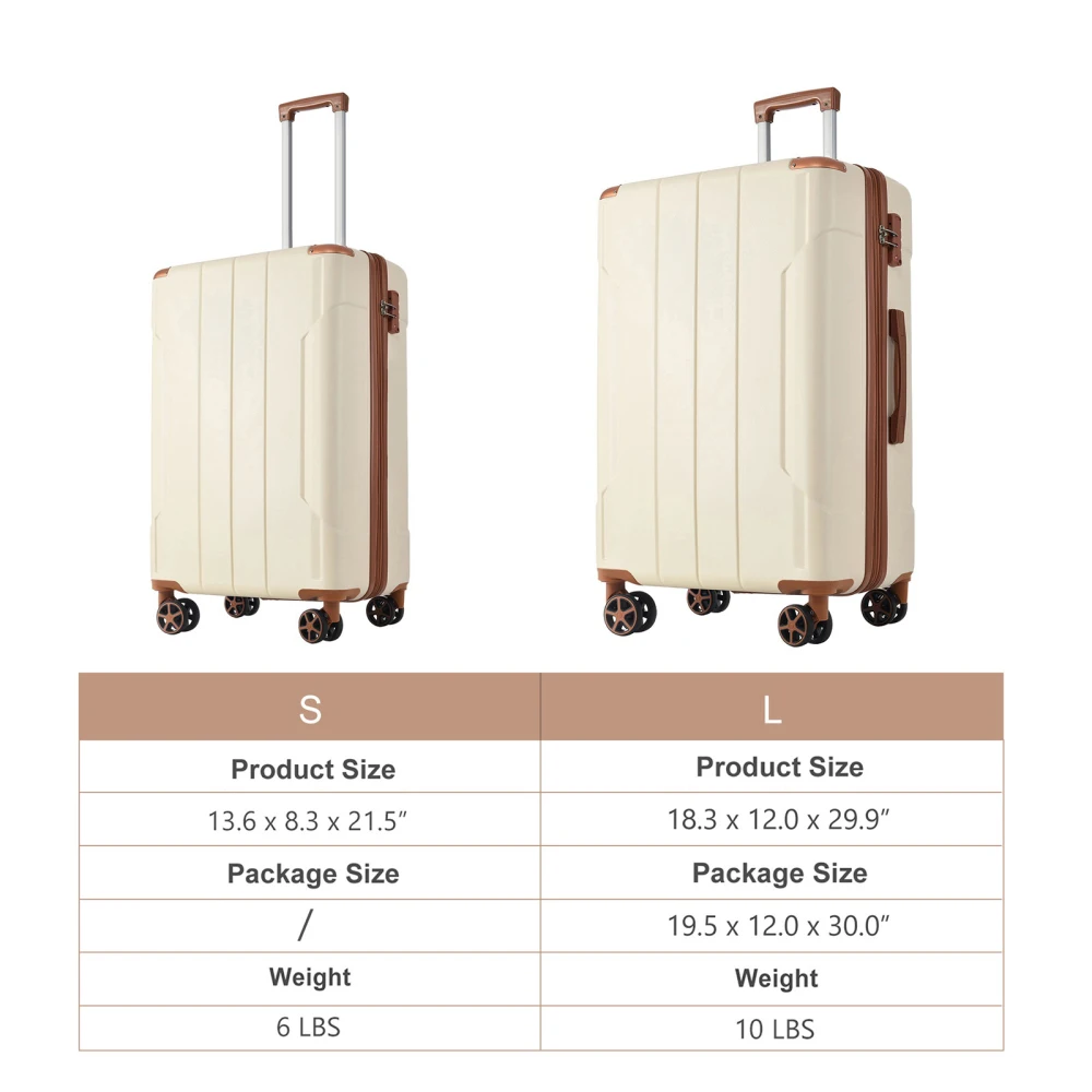 Set Koper Hardshell ABS 2 Buah - Expandable Hard Shell Luggage Set ulasan dan harga