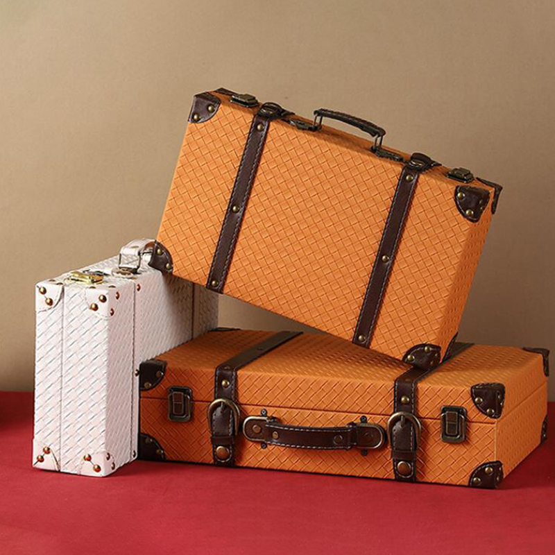 Kotak Penyimpanan Retro Multif - Retro Vintage Trunk Suitcase ulasan dan harga