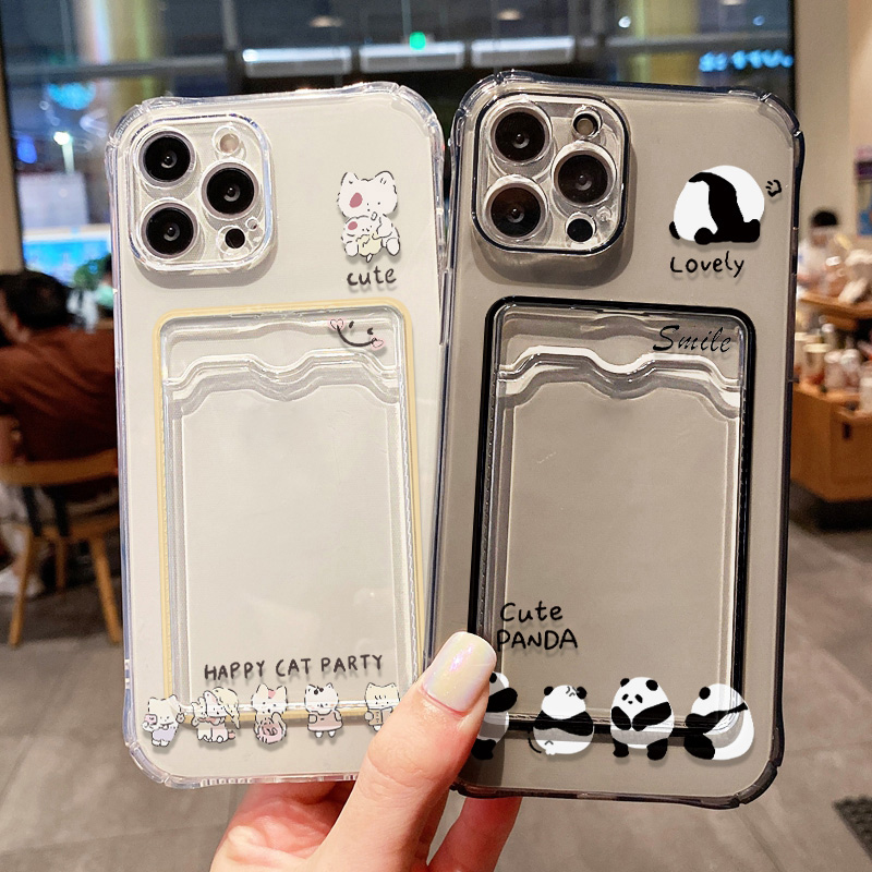 Casing Ponsel Kucing Hitam Luc - Wallets ulasan dan harga