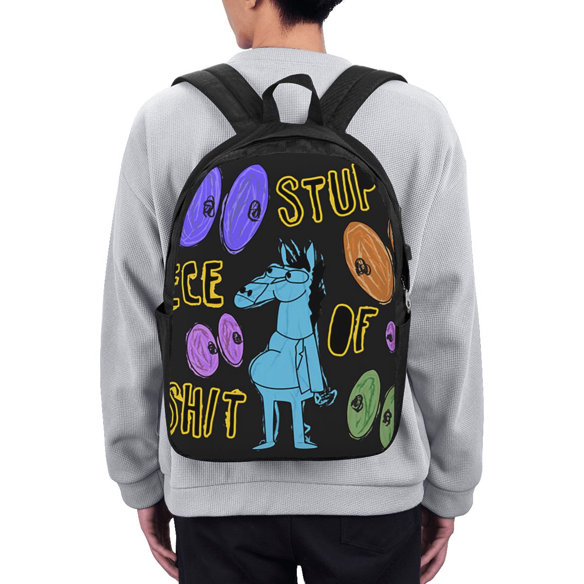 Kartun Bojack Horseman Stupid  - Travel Bags ulasan dan harga